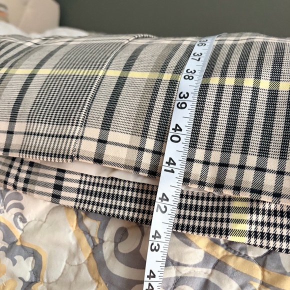 Anthropologie Avec Les Filles Long Lined Plaid Trench Coat Outerwear, Medium - Picture 11 of 16